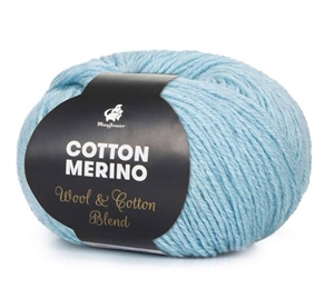 Mayflower Cotton Merino Solid Kærmindeblå 27