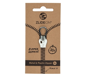 ZLIDEON 8 A 'Zipper Repair' Rund Sølv